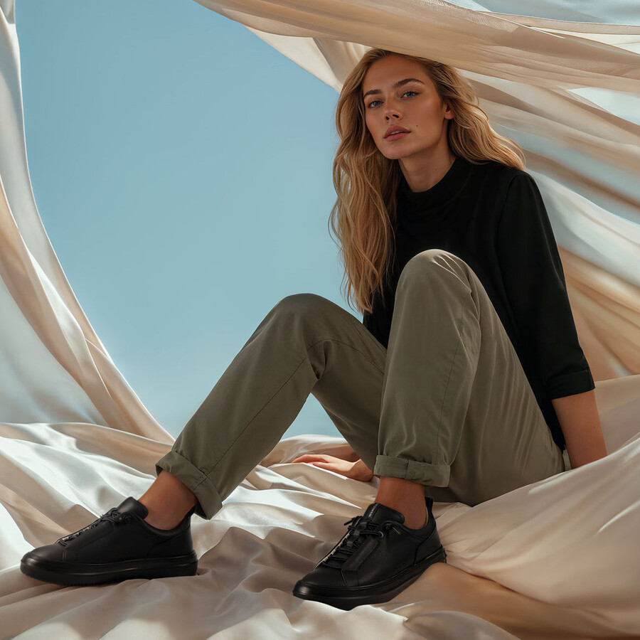 leather lux damen