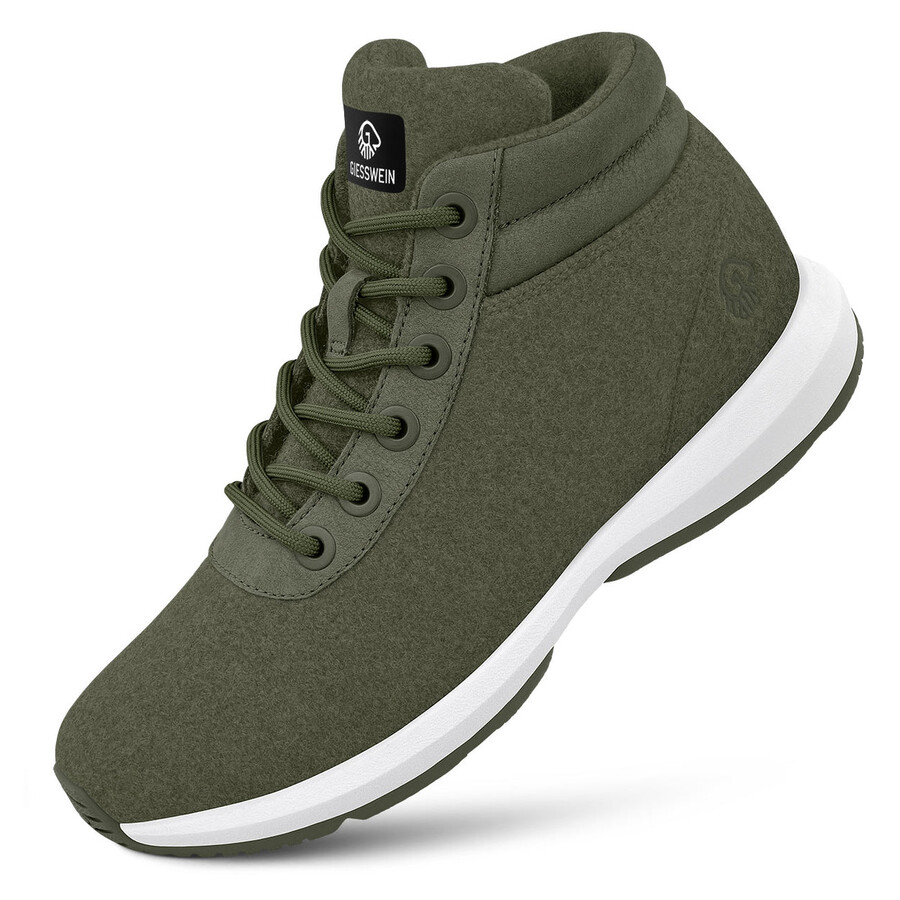 damen-sneaker aus wolle hoch geschnitten