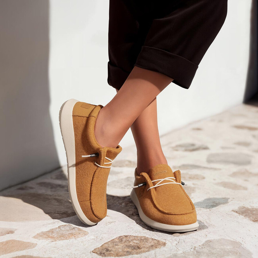 merino-mokassins für damen