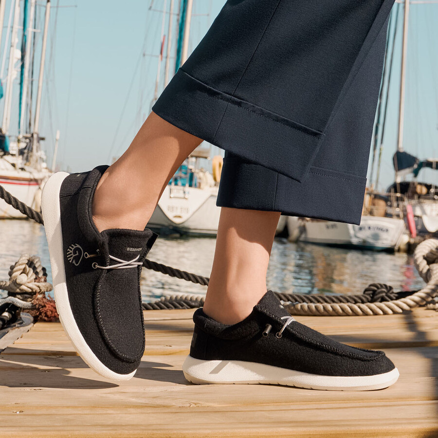 merino-mokassins für damen