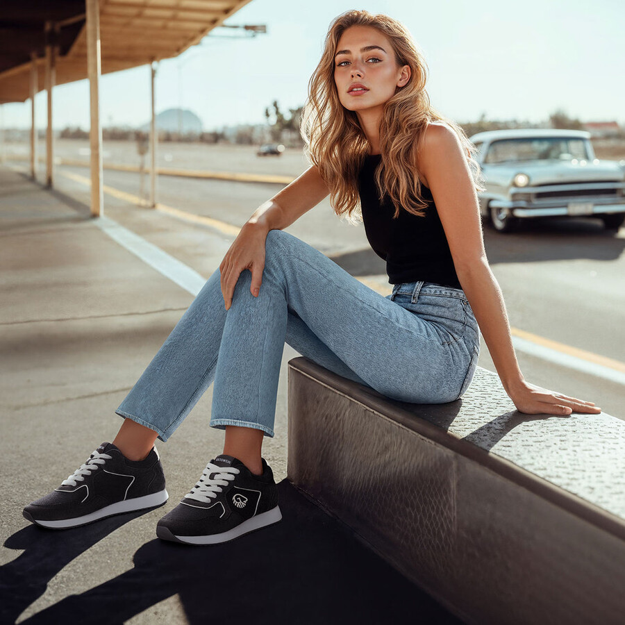 retro runner damen