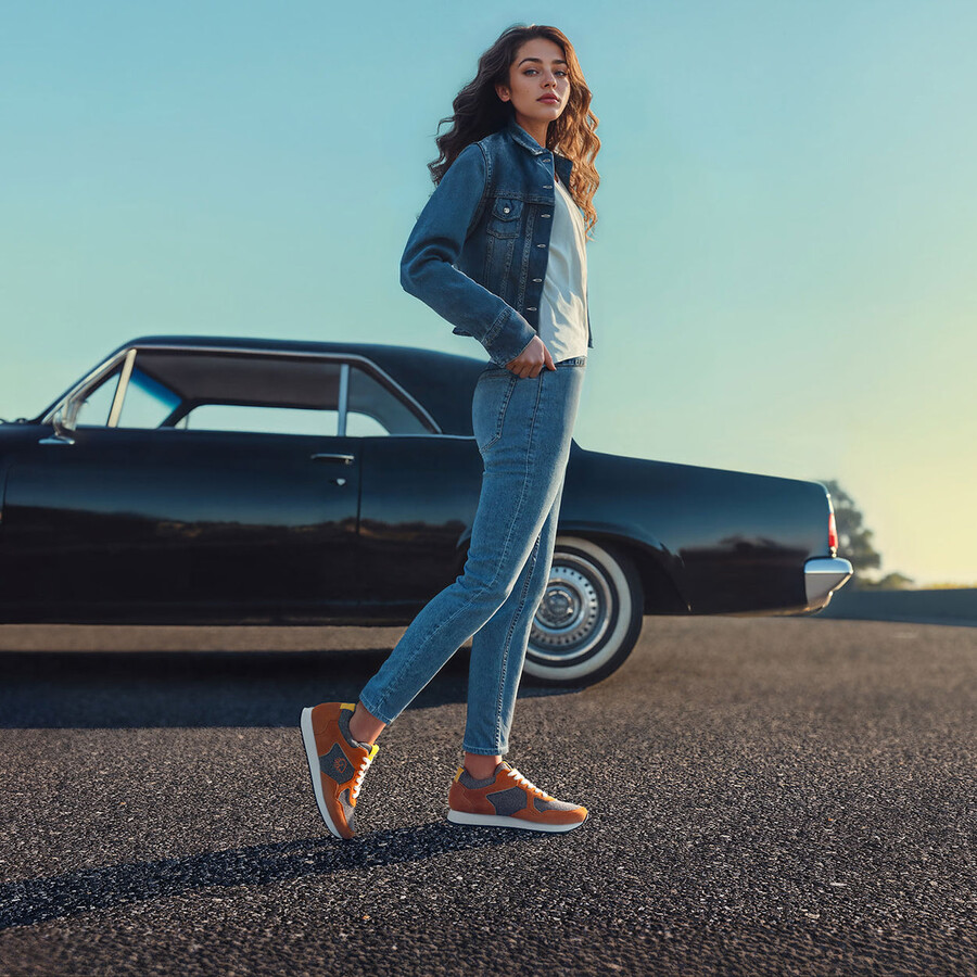 retro runner damen