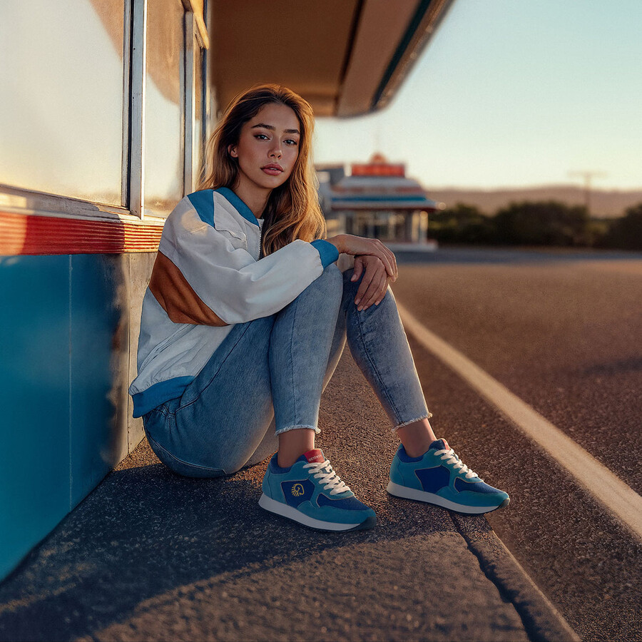 retro runner damen