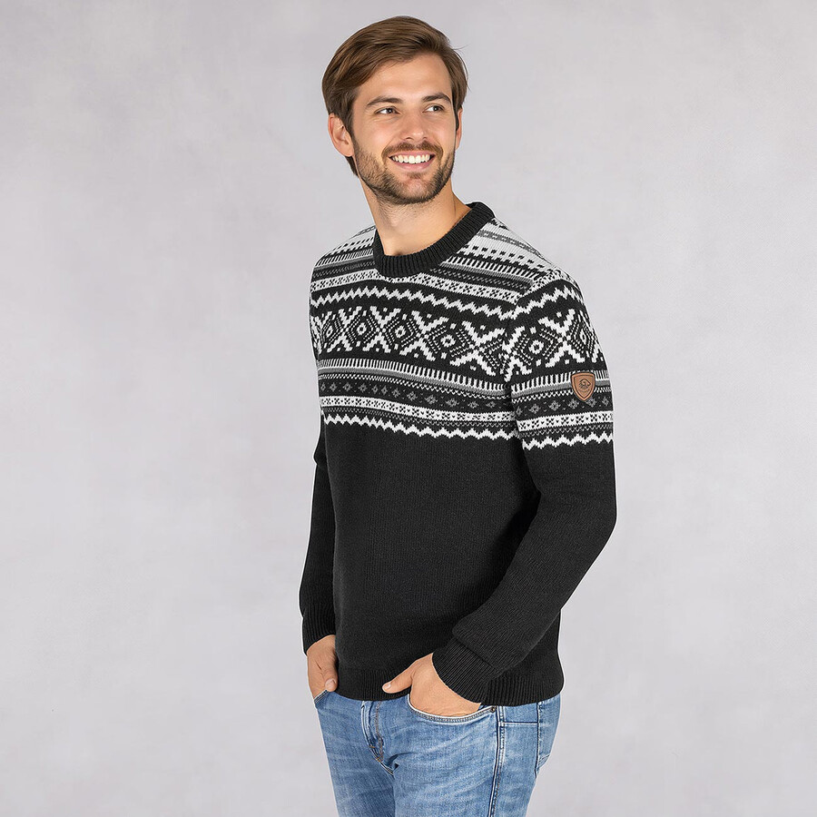 nordischer pullover für herren